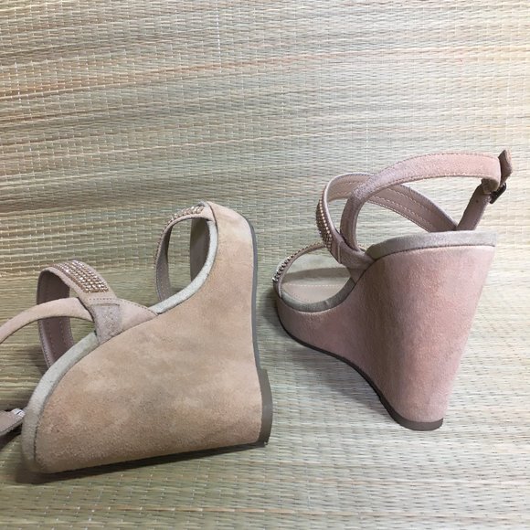 Kenneth Cole Suede Platform Wedge - size 10 - Picture 9 of 12